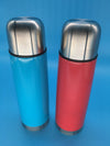 Blue or Red Thermos Flask